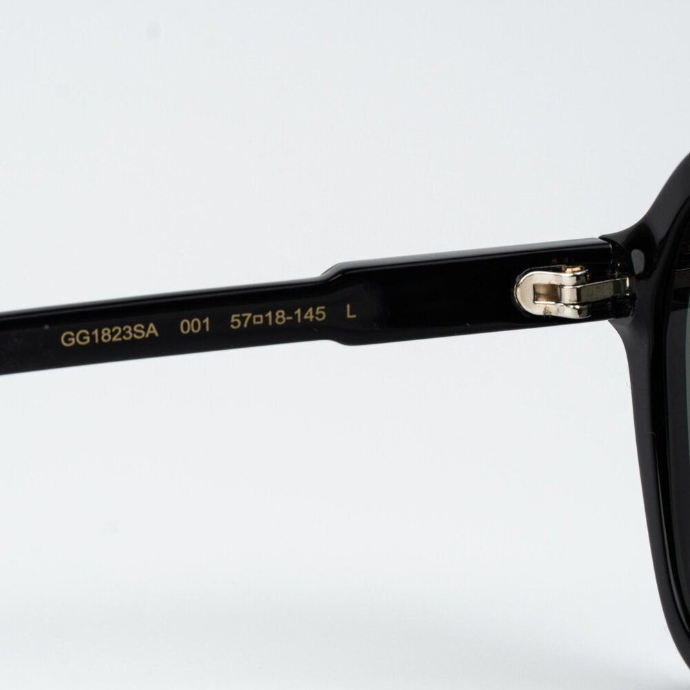 Gucci Men Sunglasses Black Grey Pilot GG1823SA 001 NEW AUTHENTIC - Picture 7 of 11